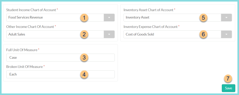 A screenshot of the district management default tab as described on this page.