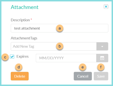 A screenshot of the edit attachment modal as described on this page.