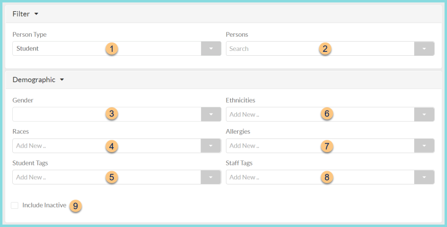 A screenshot of the person bulk update configuration as described on this page.