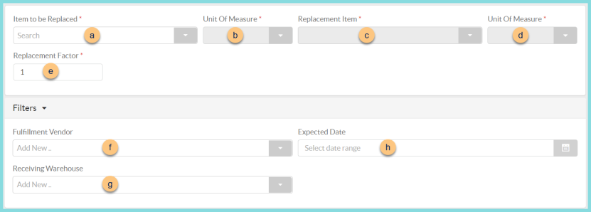 Screenshot of Search and Replace on Item Receipts as described on this page.
